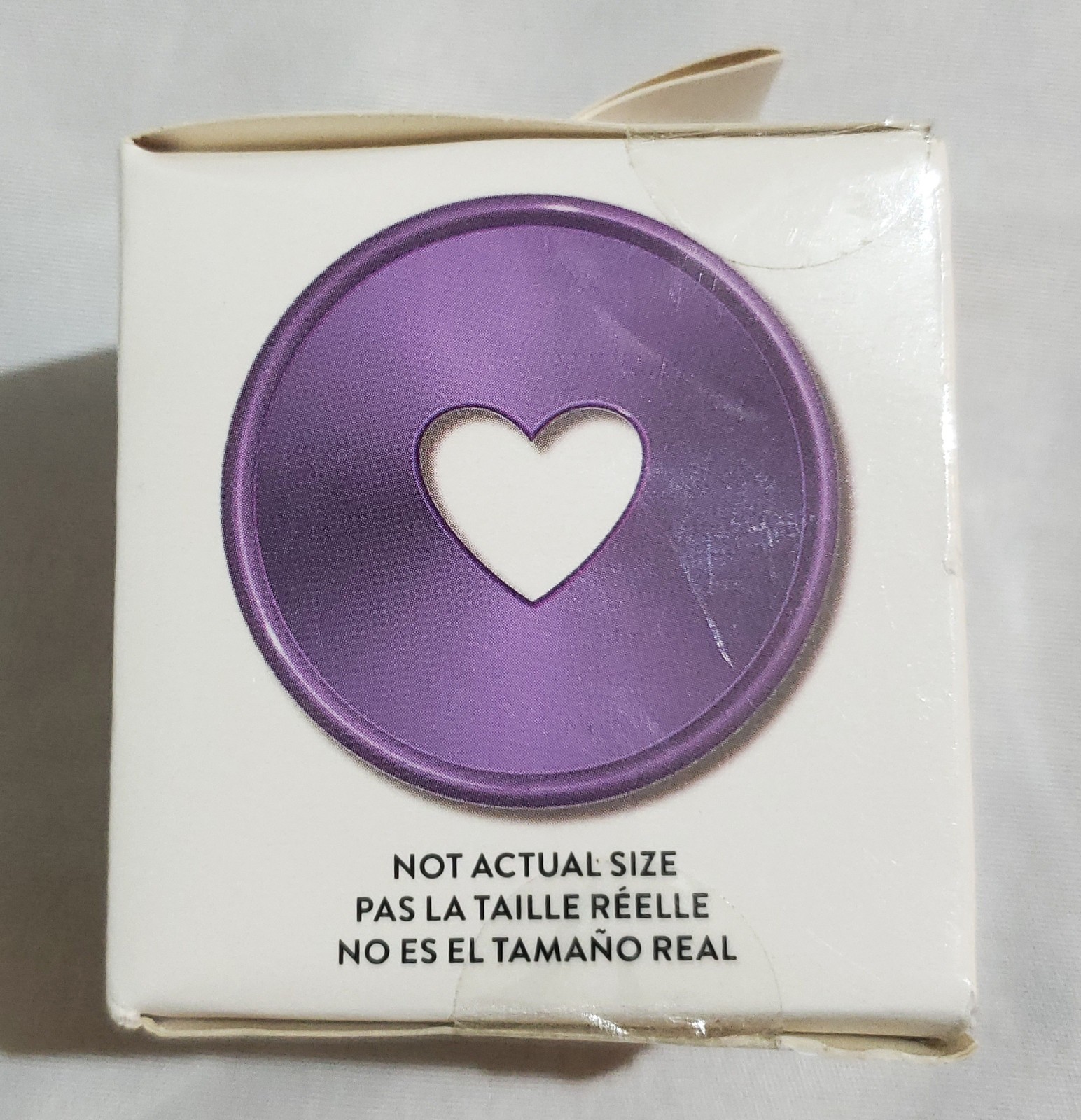 Me & My Big Ideas Happy Planner Expander Metal Discs Purple Heart RIND-06 11pcs