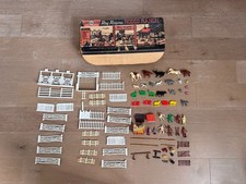 Vtg 1950s Marx Roy Rogers Rodeo Ranch Playset w/ Original Box - 84pc Dale Evans Vtg 1950s Marx Roy Rogers Rodeo Ranch Playset w/ Original Box - 84pc Dale Evans