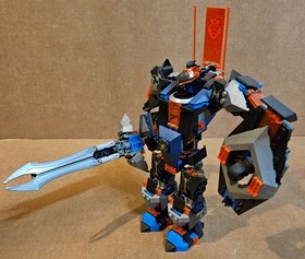 LEGO Nexo Knights Set #70326 Black Knight Complete w/ Box & Manual, Read Desc.
