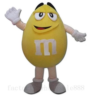 2022 Advertising YELLOW Chocolate Mascot Costume suits Dress Party Adults