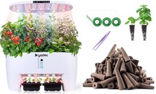 Hydroponic Growing System Kit 16 Pods & 55 Pcs Grow Sponges & 54 Pcs Pot Labl... 2.41 per gallon