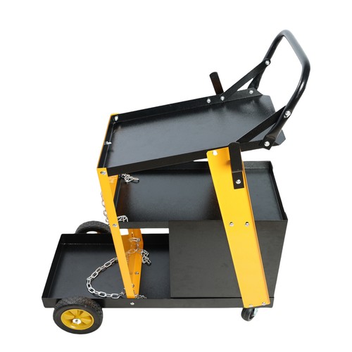 Welder Tool Rack Multi Function Welder Trolley Portable Tool Storage Chest for MIG TIG ...