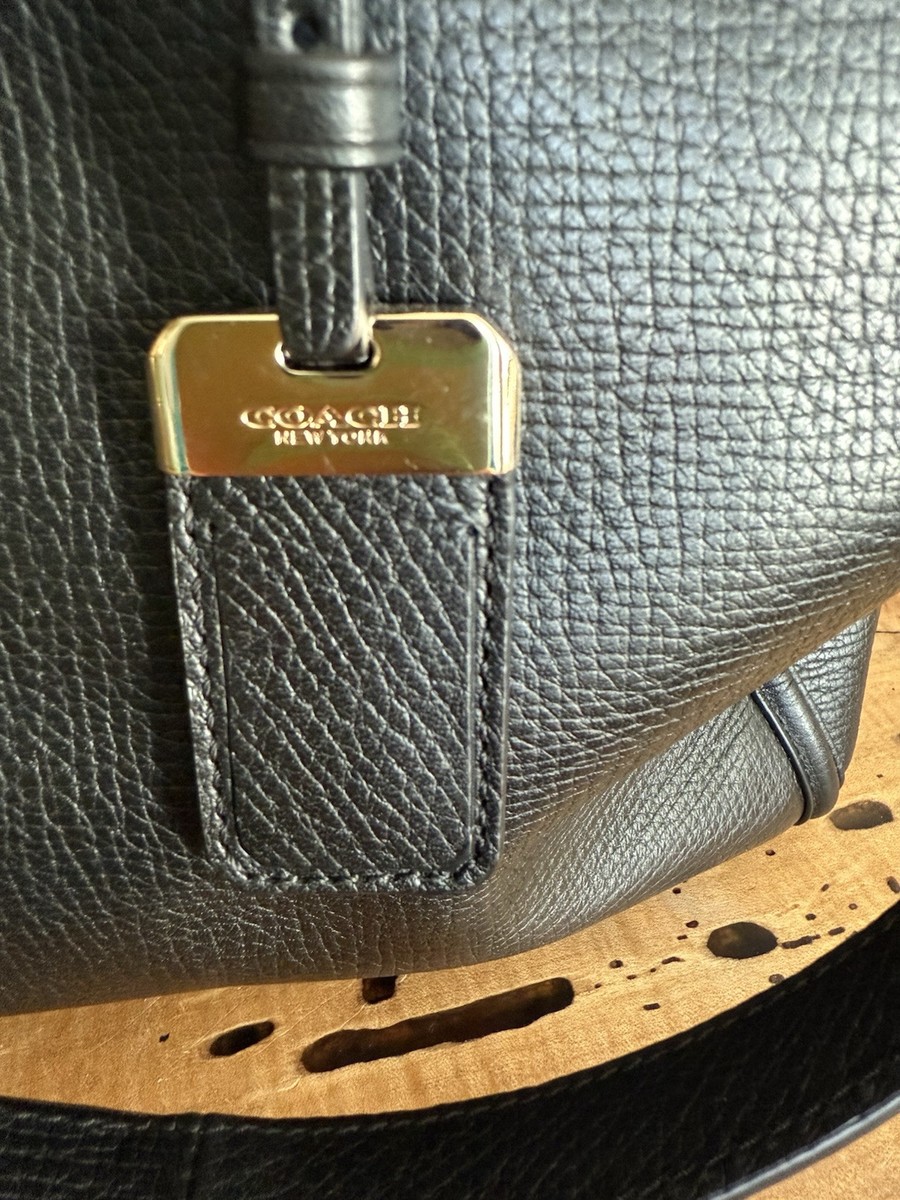 Coach MADISON TEXTURED LEATHER PINNACLE CAROLINE SATCHEL (COACH