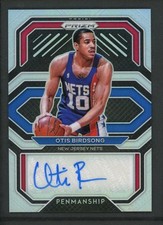 2020-21 OTIS BIRDSONG AUTO PANINI PRIZM PENMANSHIP SILVER AUTOGRAPHS