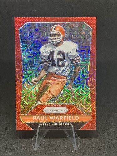 2015 Panini Prizm - Paul Warfield #42 Red Mojo Prizm /99