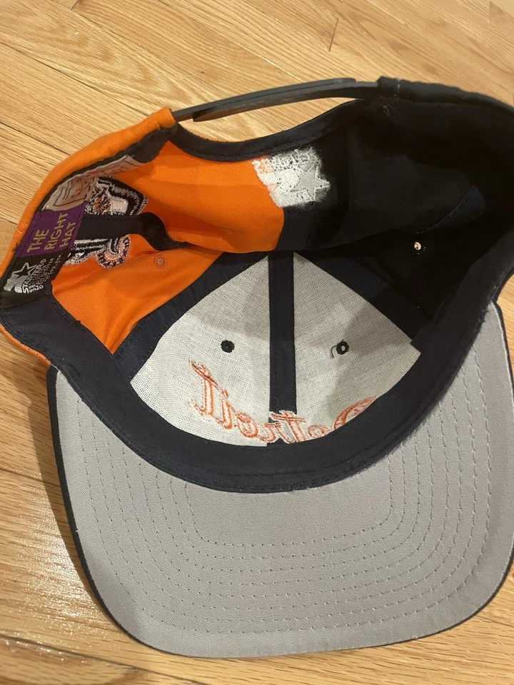 Gorra SnapBack Vintage Años 90 MLB Starter Detroit Tigers Foto 4 de 4