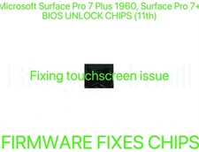 Microsoft Surface Pro 7 Plus 1960, Surface Pro 7 +, ADMIN BEZ HASŁA BIOS CHIP