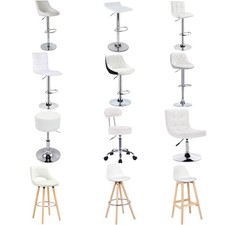 WOLTU 1x Barhocker Bistrohocker Barstuhl Tresenhocker Kunstleder Bistrohocker