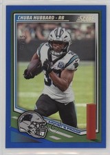 2025 Score Artist Proof 16/35 Chuba Hubbard #258 yw3