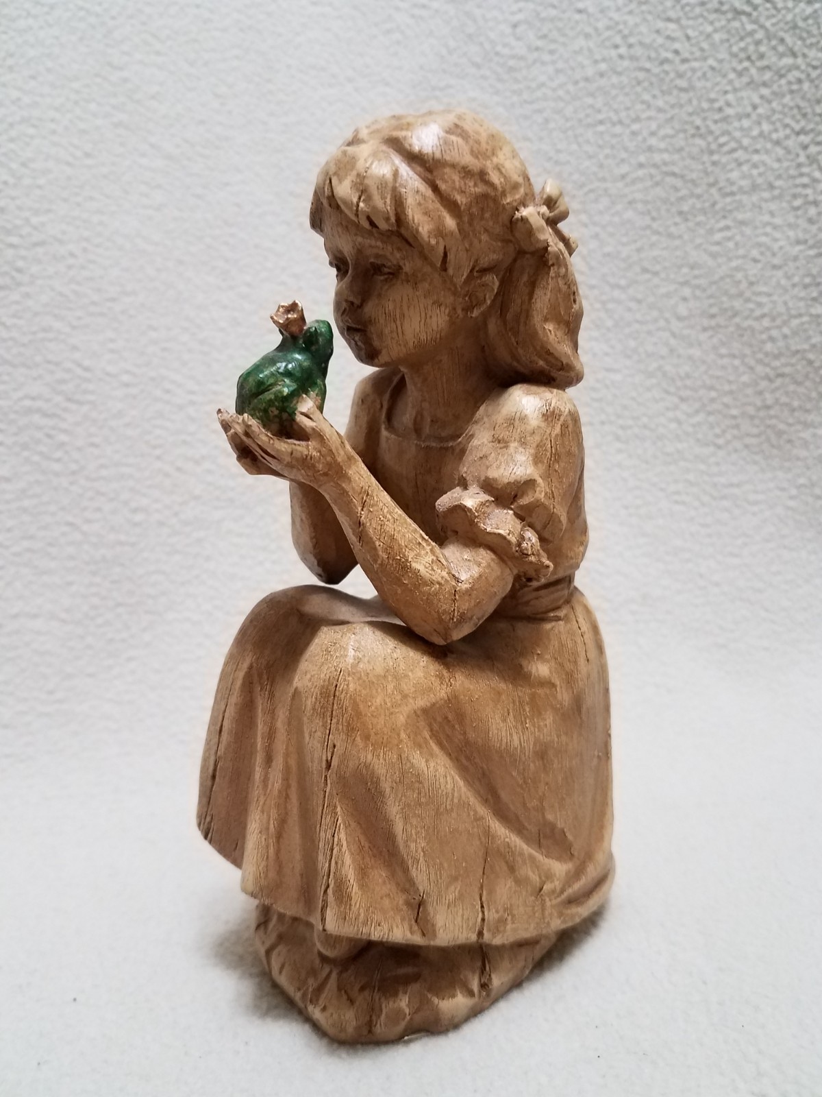 Someday Girl With Frog Statue From Creative Cricket Designs