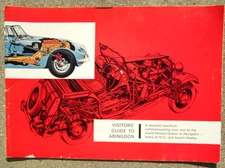 1966 Visitors' Guide to Abingdon M.G. and Austin Healey Car Factory SSPB