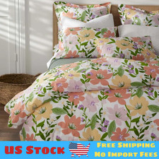 The Company Store Whimsy Garden Classic Cool Cotton Percale Bed Sheet Set