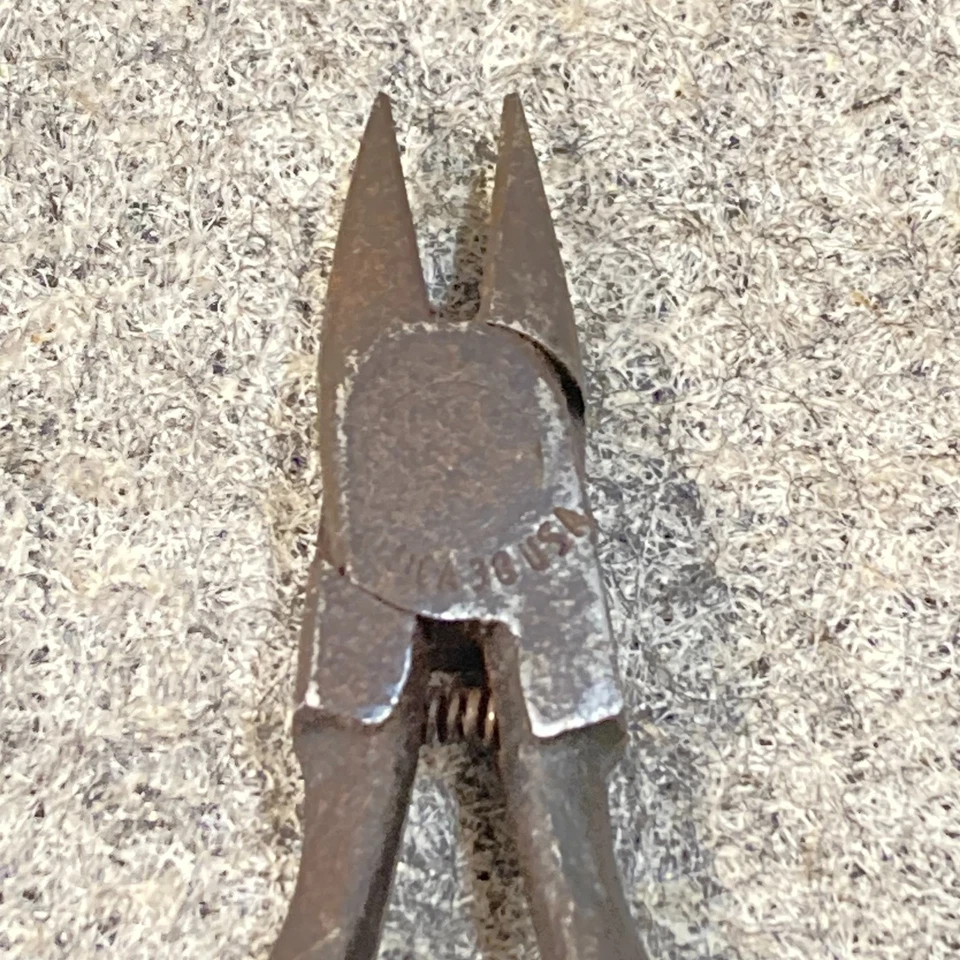 Alicates Utica vintage corte diagonal enano #38 EE. UU. Foto 2 de 4