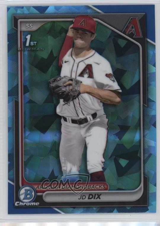 2024 Bowman Chrome Draft Sapphire Edition JD Dix #BDC-35 8g8