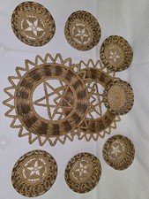 Pine Needle Basket Set