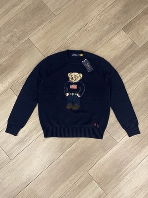 Polo Ralph Lauren Bär Strickpullover Unisex