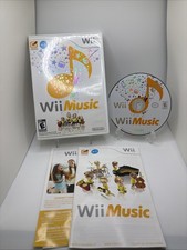 Wii Music (Nintendo Wii, 2008) - CIB Complete w/ Manual - Fast Shipping