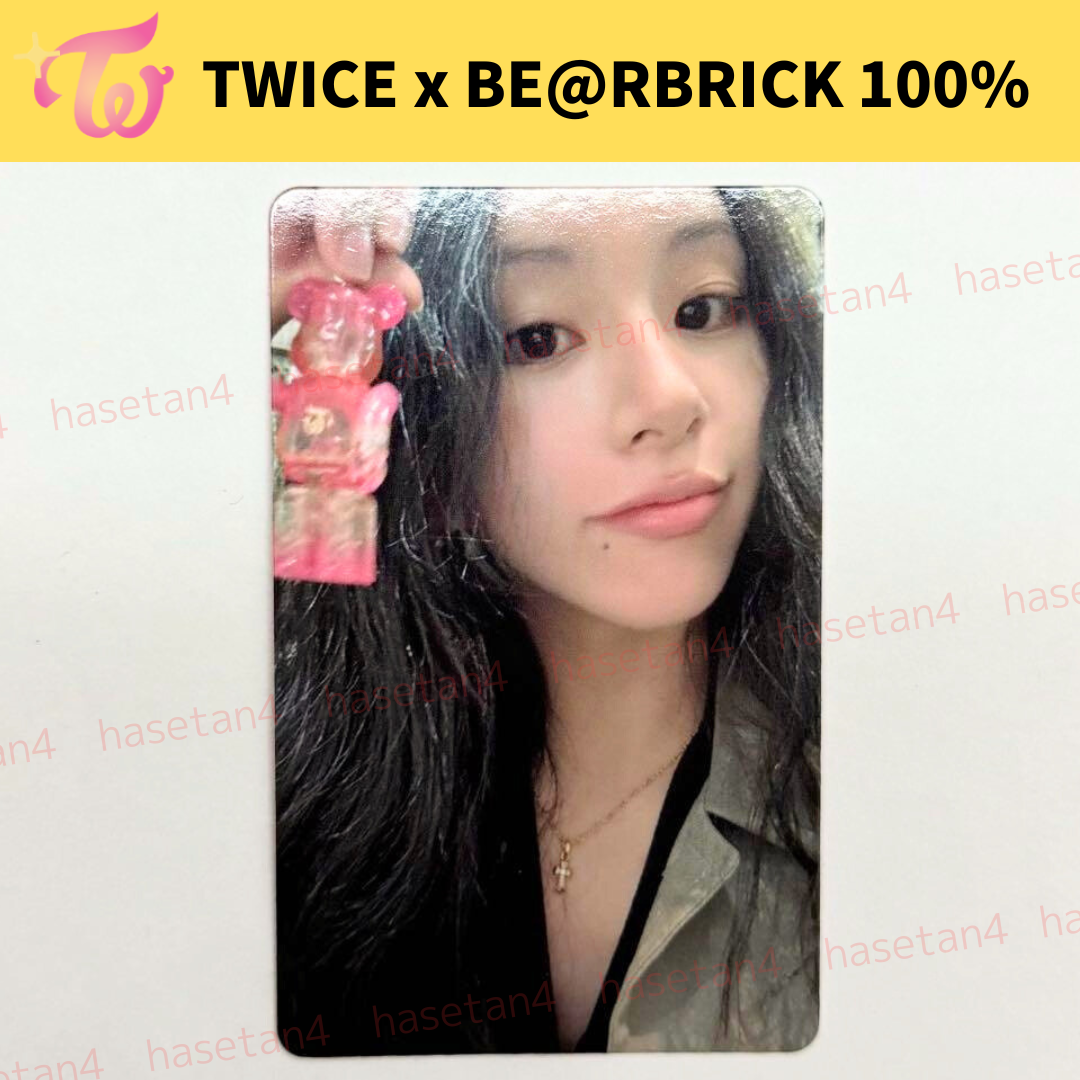TWICE BE@RBRICK LIMITED EDITION 100% BEAR BRICK FANS SHOP PHOTO