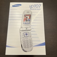 Samsung p107 Cell Phone User  s Guide Manual - NEW