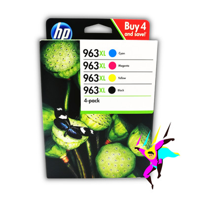 ORIGINAL HP 963XL MULTIPACK TINTE - 3YP35AE - OFFICEJET PRO 9010 9020 - B-WARE