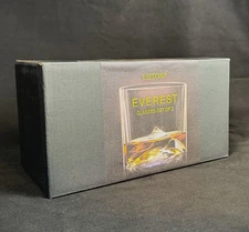Liiton "Everest" Rocks Glasses, Set of 2, New in Box