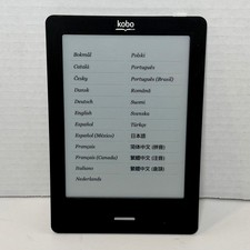 Kobo Touch eReader Black Model N905B E Ink To...