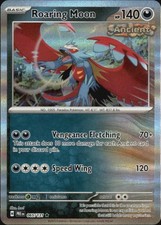 Roaring Moon 109/162 Temporal Forces Holo Rare 2024 by hncl