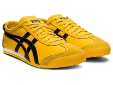 Onitsuka Tiger MEXICO 66 YELLOW BLACK Shoes New With Box 1183C102-751