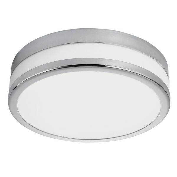 Weiß Chrom Badezimmerlampe Moderne Deckenlampe Deckenleuchte 1100Lm IP44-image