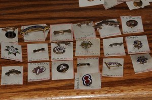 19 Assorted Pins With Minor defects Enamel Chips ,Pieces Missing, etc all as is