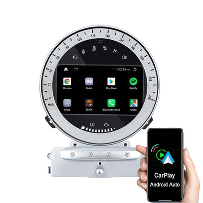 9'' 2+32GB Android 12 Autoradio GPS Navi für BMW Mini Cooper R55 R56 2007-2013