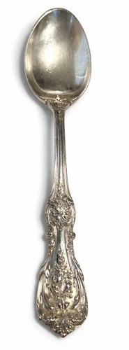 Reed Barton Francis 1 Old Mark Sterling Silver Teaspoons 7 1/4”L Spoon 60g Mono