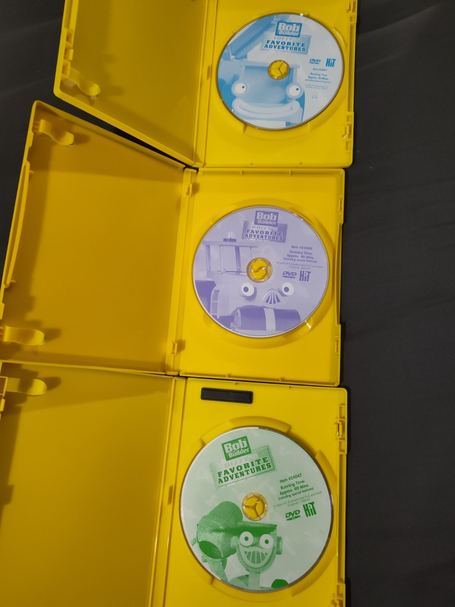Bob the Builder DVD Lot (3) - Dizzy, Lofty, & Roley's Favorite