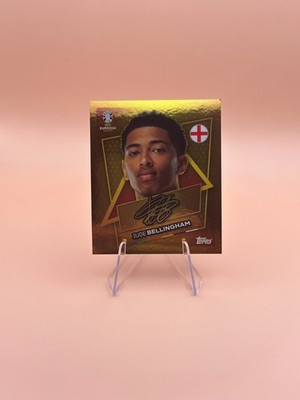 2024 TOPPS EM Jude Bellingham ENG SP Star Player Gold Signature England Sticker