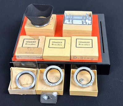 Ihagee Dresden Adapter Zwischenring M40 Exa Exakta Makro Kamera Zubehör (