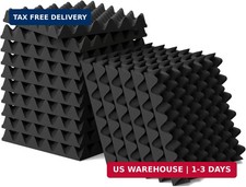 6 Pack 1.5"X12"X12" Acoustic Foam, Sound Proof Egg Crate Foam Most Soundproofing