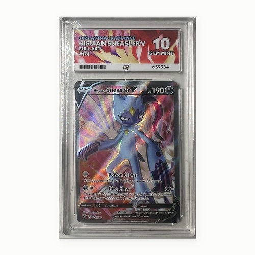 Hisuian Sneasler V graded ACE 10 for sale on eBay