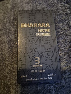 1 Sample BHARARA NICHE FEMME for Unisex 0.17 oz 5 ml Parfum Spray NEW ON CARD