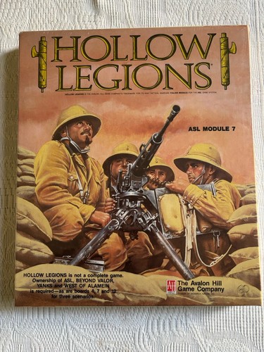 ASL Avalon Hill Advanced Squad Leader Hollow Legions NEW - Foto 1 di 2
