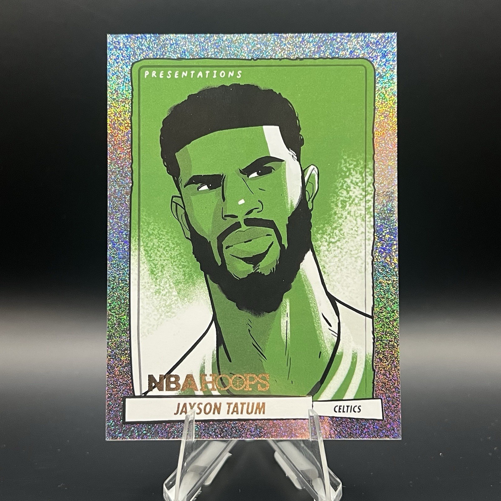 Jayson Tatum Panini 2023-24 NBA Hoops Presentations #4 Boston Celtics