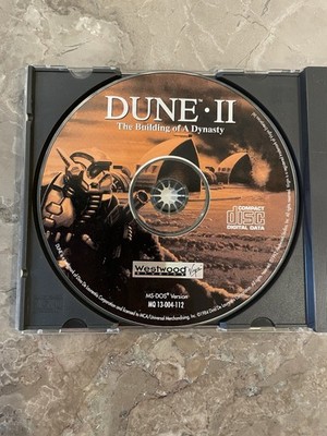 Dune II 2 The Building of a Dynasty PC Computer Game MS DOS Westwood