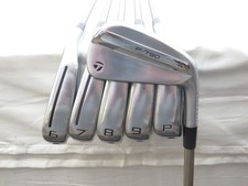 Used TaylorMade P-790 Iron Set 5-PW Recoil ESX Stiff Flex Graphite Shafts P790