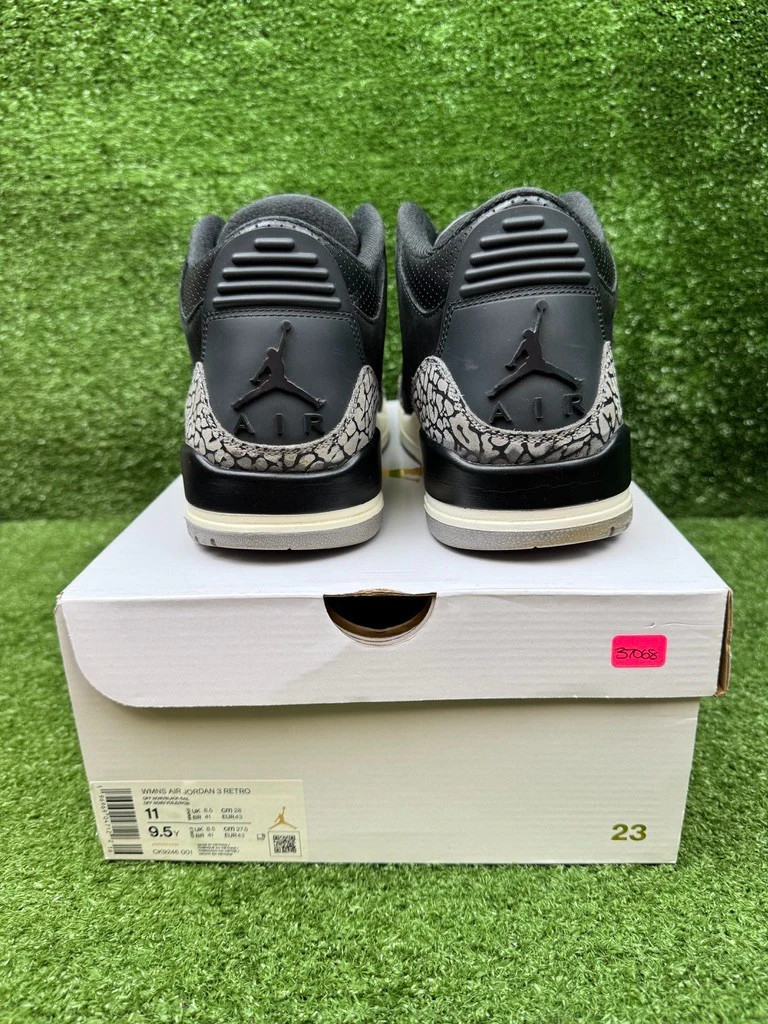 Size 11 - Air Jordan 3 Retro Off Noir W Men's Size 9.5 | eBay