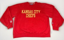 Vintage Champion NFL Kansas City Chiefs Embroidered sweatshirt Size XL