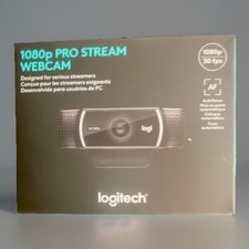 Logitech 1080p Pro Stream Webcam USB 30fps Fu...