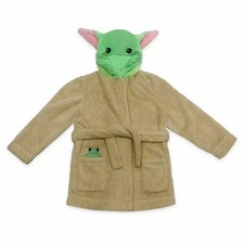 DISNEY Star Wars The Child Plush Robe  The Mandalorian Adult sz M- NEW w/tags