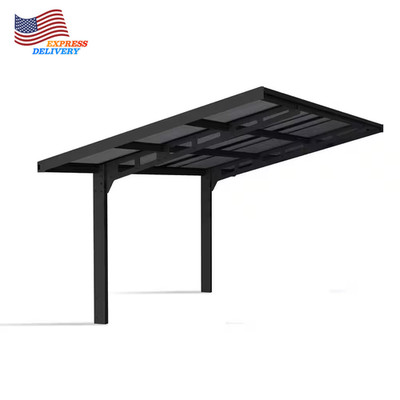 Sydney Wave 10 Ft X 20 Ft Single Carport with Corrugated Roof Panel