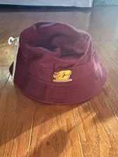Two Feet Ahead Baby CENTRAL MICHIGAN MAROON Infant Bucket Hat Cap NEW