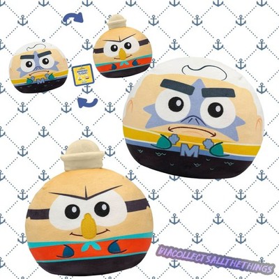 6'' SPONGEBOB SQUAREPANTS TEETURTLE Mermaid Man Barnacle Boy Reversible EXCLUSIVE