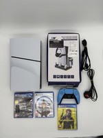 Sony PlayStation 5 Slim (PS5 Slim) 1TB Disc Edition Console 3 Game Latest Model